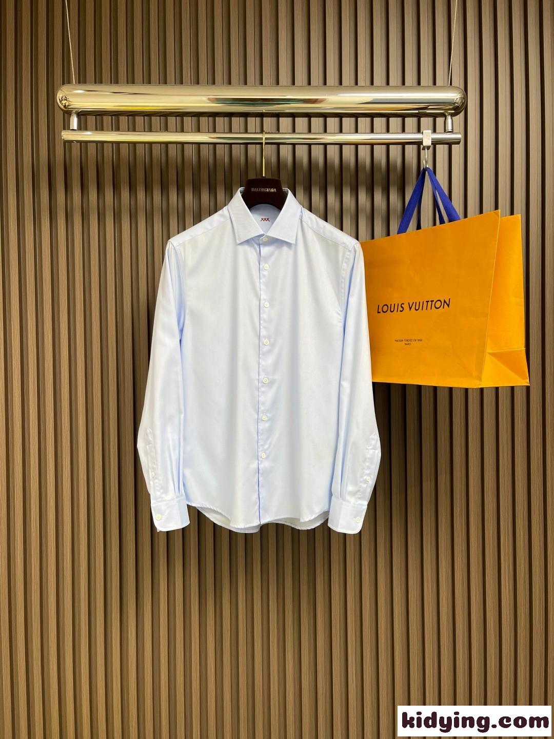 シンプル 上品 長袖シャツ エルメネジルド・ゼニア シャツ コピーメンズ トップス-1