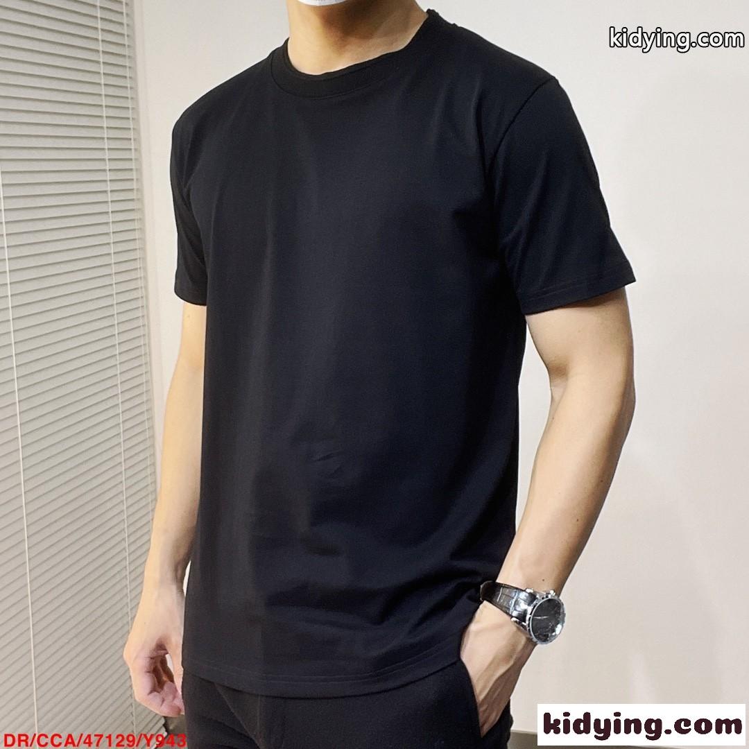 シンプル カジュアル クルーネック コットンTシャツ クリスチャン・ディオール Tシャツ コピー-3