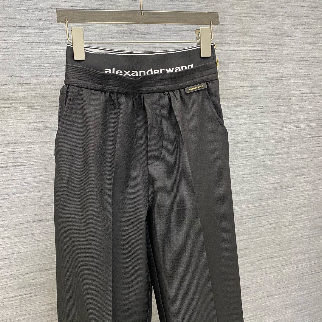 カジュアル 上品 ロゴ入り アレキサンダーワング パンツ コピー レディース スラックス-4