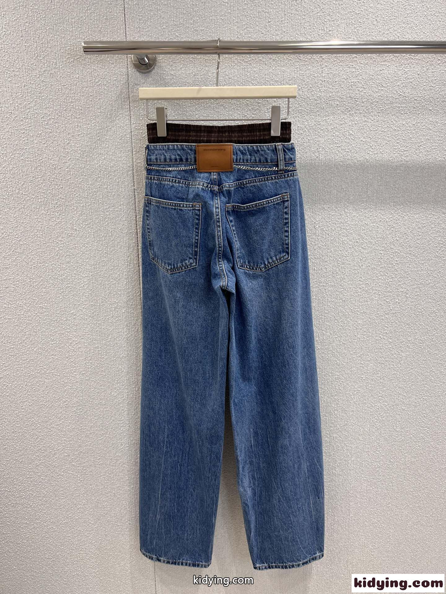 合わせやすい お洒落 アレキサンダーワング ジーンズ コピー デニムパンツ-2