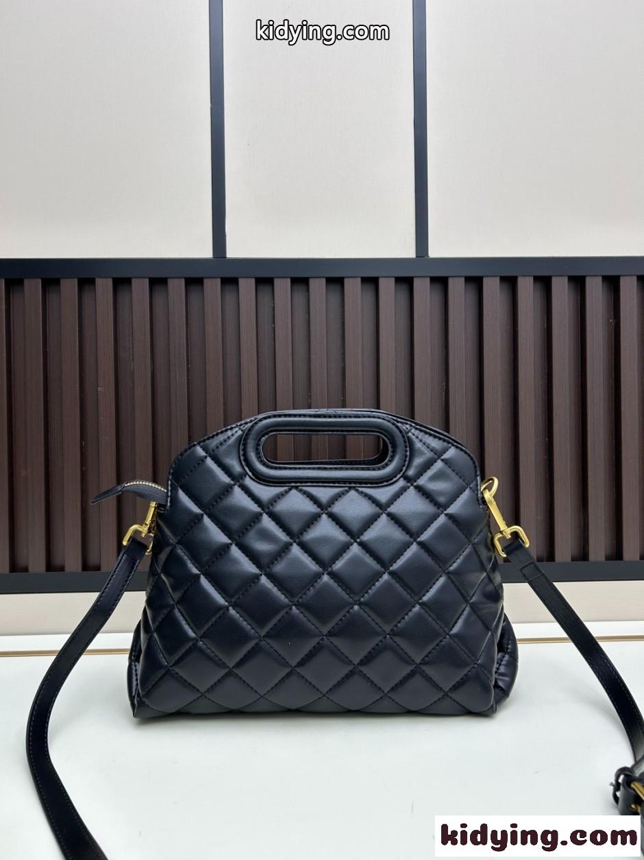 人気 エレガント YSL イヴ・サンローラン バッグ コピー ハンドバッグ ブラック-1