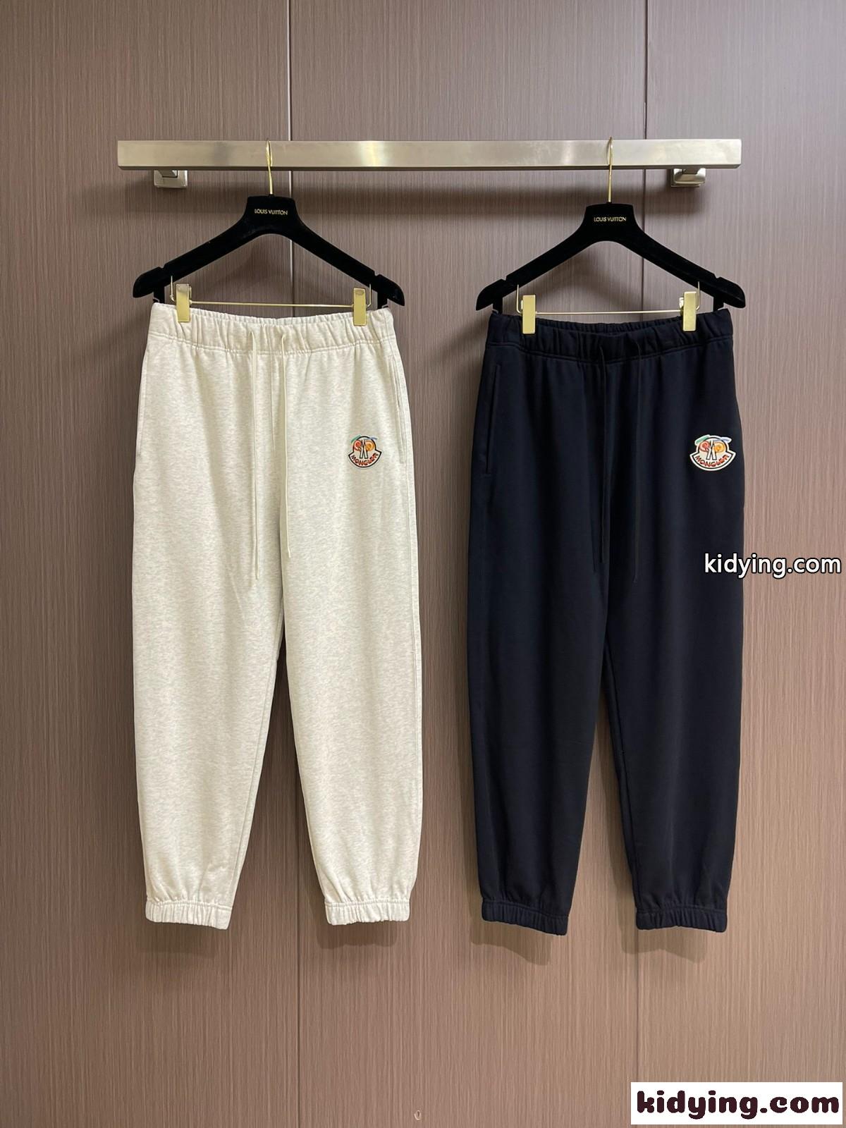カジュアル 合わせやすい スウェットパンツ モンクレール パンツ コピー メンズ-0
