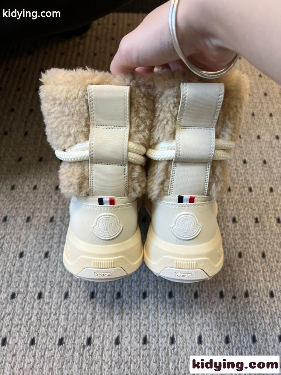 モンクレール ブーツ スーパーコピー Moncler Altive Mid スノーブーツ ベージュ-3