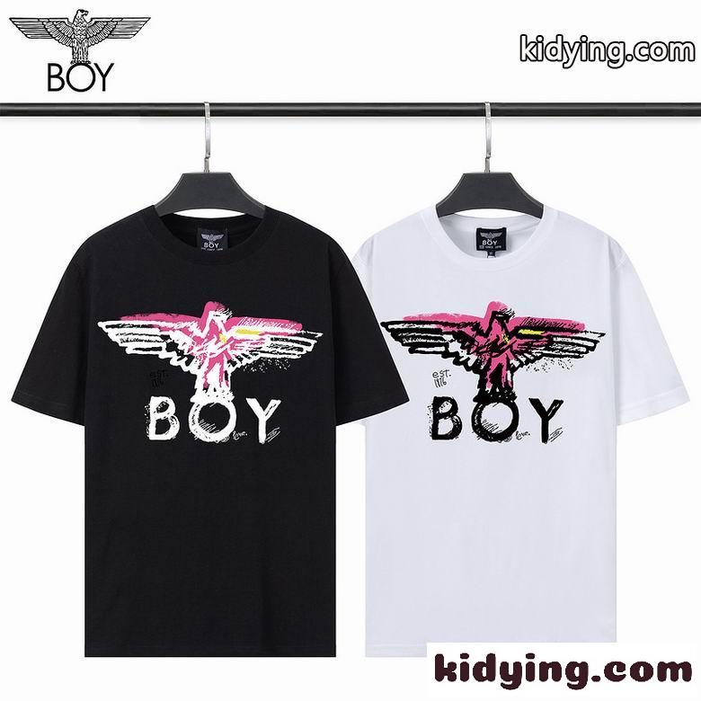 人気 春夏 新作 カジュアル クルーネック ボーイロンドン 半袖Tシャツ コピー 着心地いい 柔らかい トップス-0