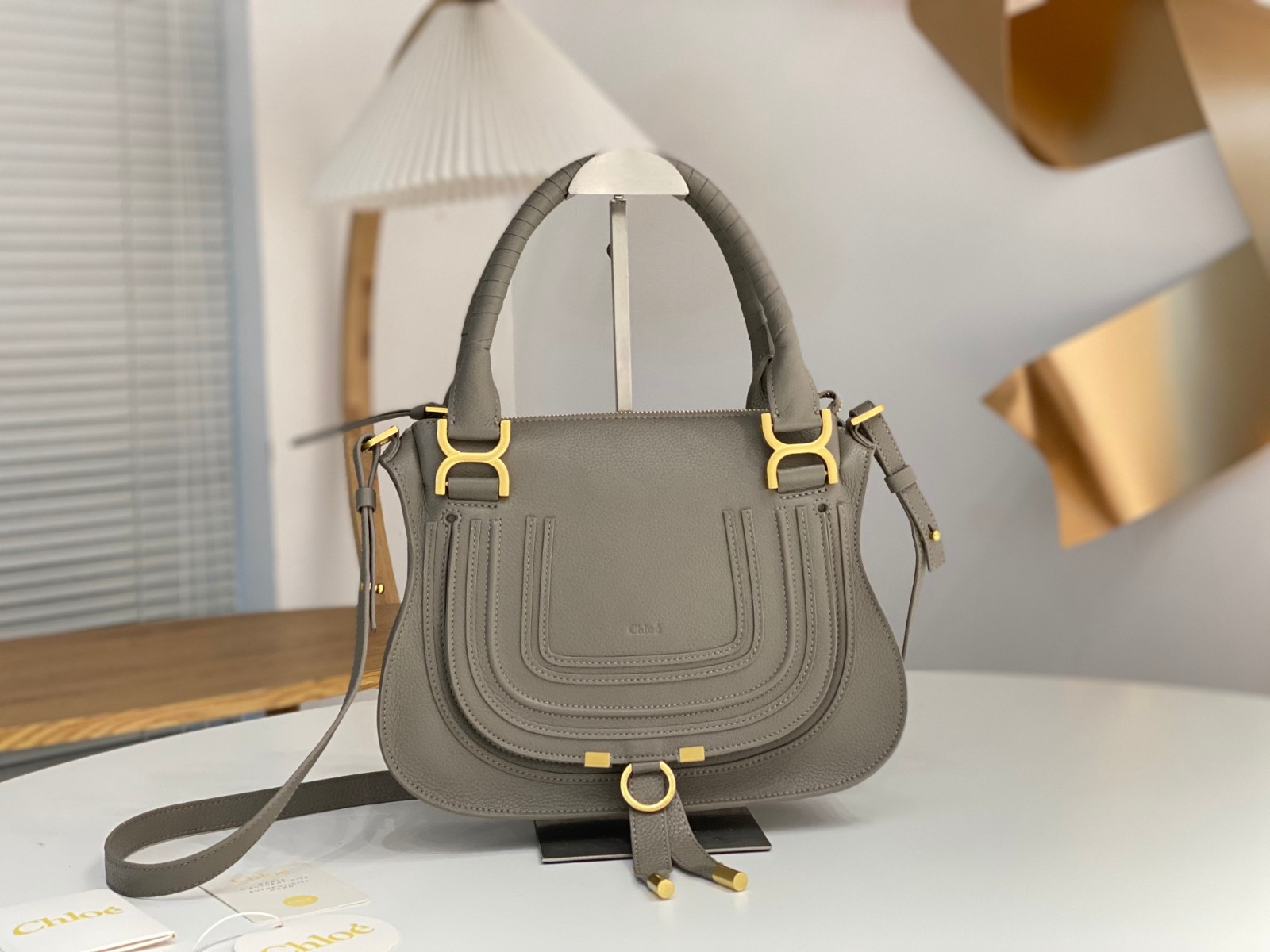 クロエ バッグ スーパーコピー MARCIE スモール ダブルキャリーバッグ-0