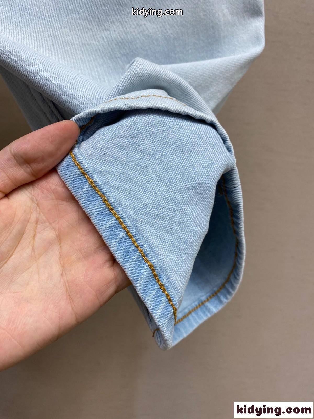 シンプル ベーシック デニムショーツ グッチ パンツ 偽物 ショートパンツ-4