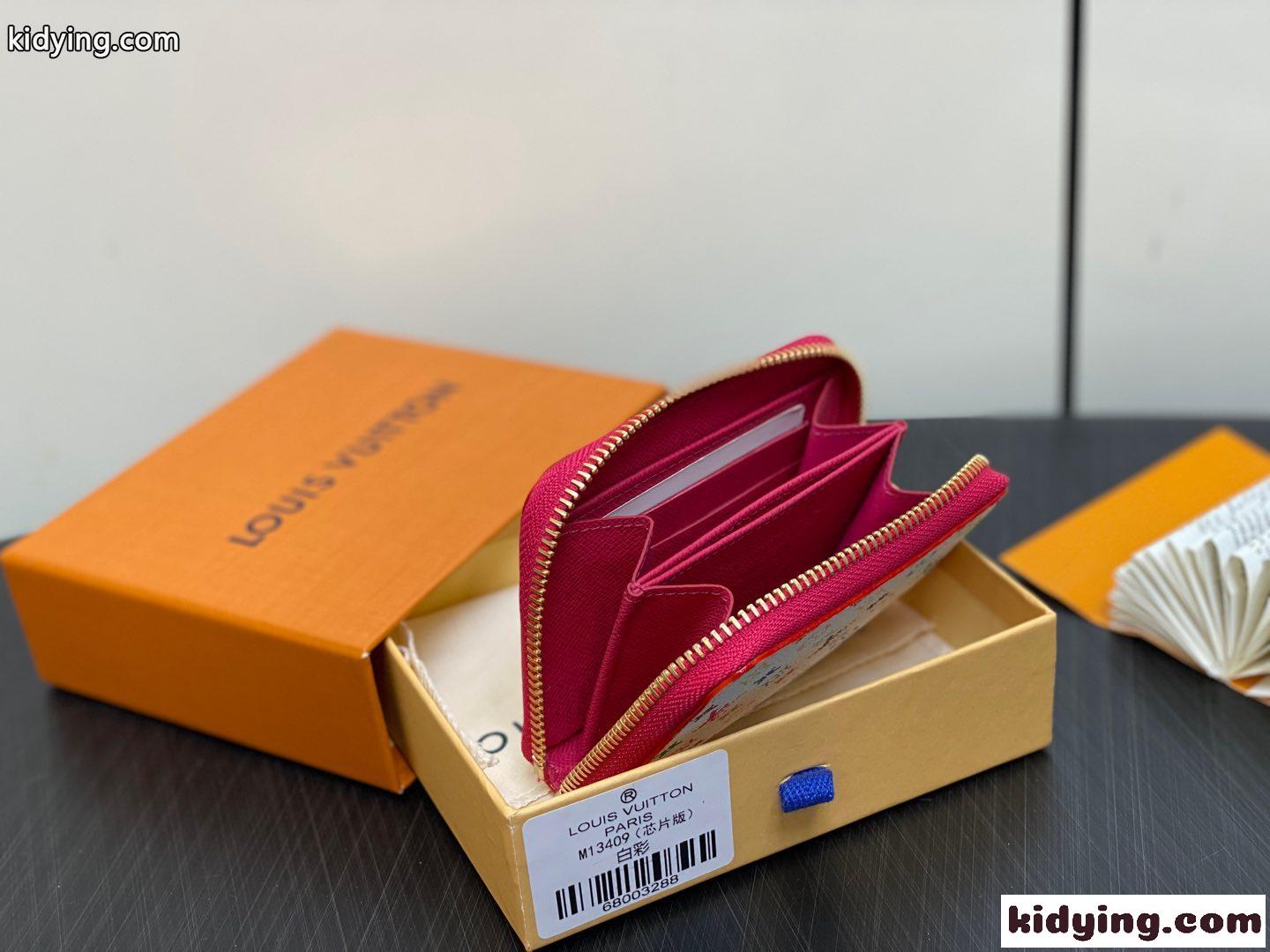 M13409 LV × TM ジッピー・コイン パース ルイヴィトン 財布 スーパーコピー ホワイト-4