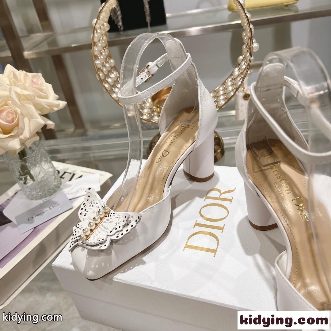 エレガント Dior Tale パンプス クリスチャン・ディオール パンプス コピー ホワイト-3