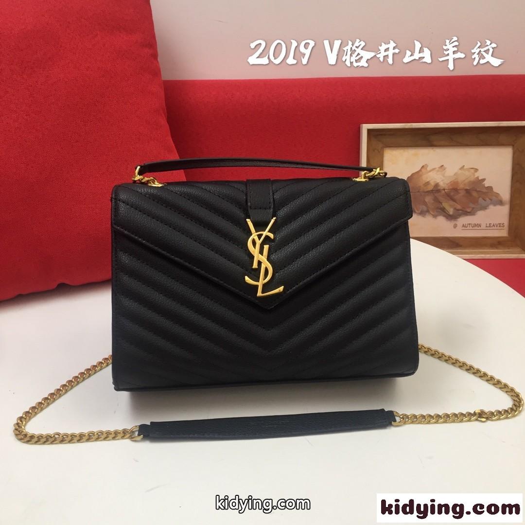 イヴ・サンローラン バッグ コピー YSL モノグラム エンベロープ ミディアムバッグ-0
