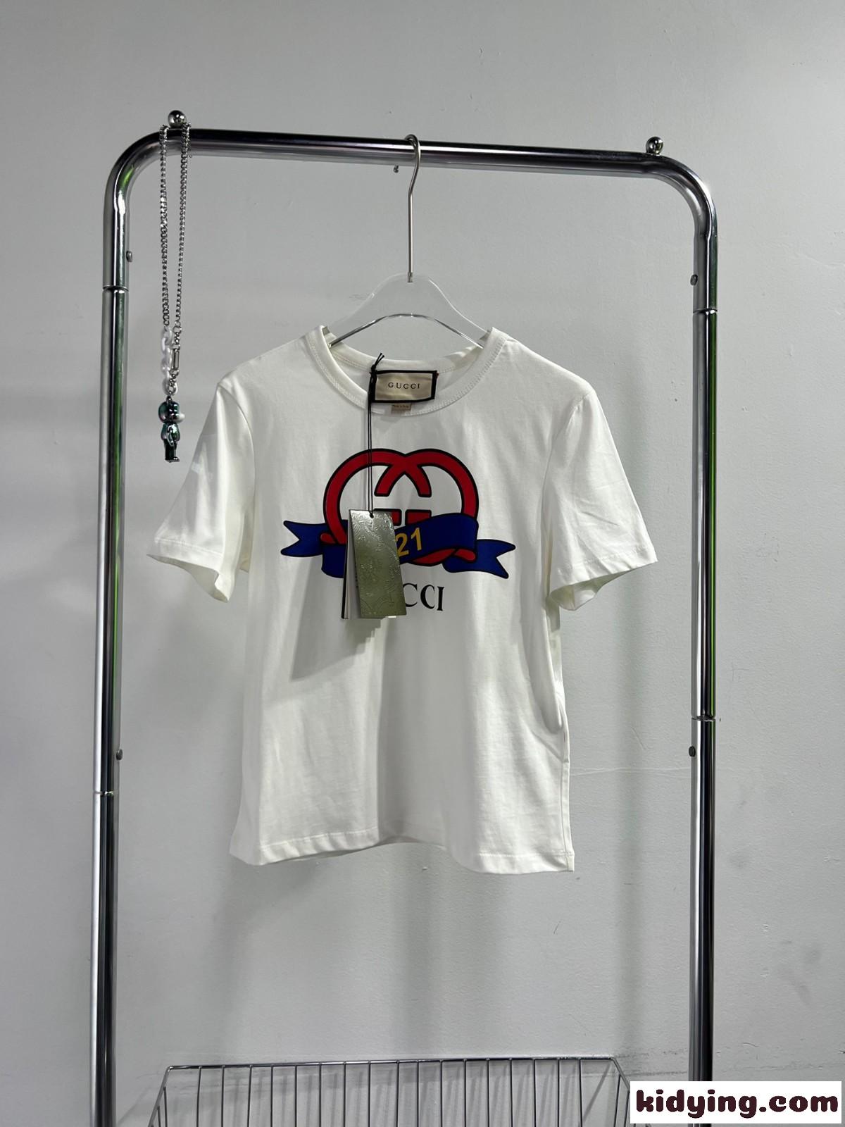 インターロッキングG 1921 GUCCI コットン Tシャツ グッチ Tシャツ コピー 半袖-1