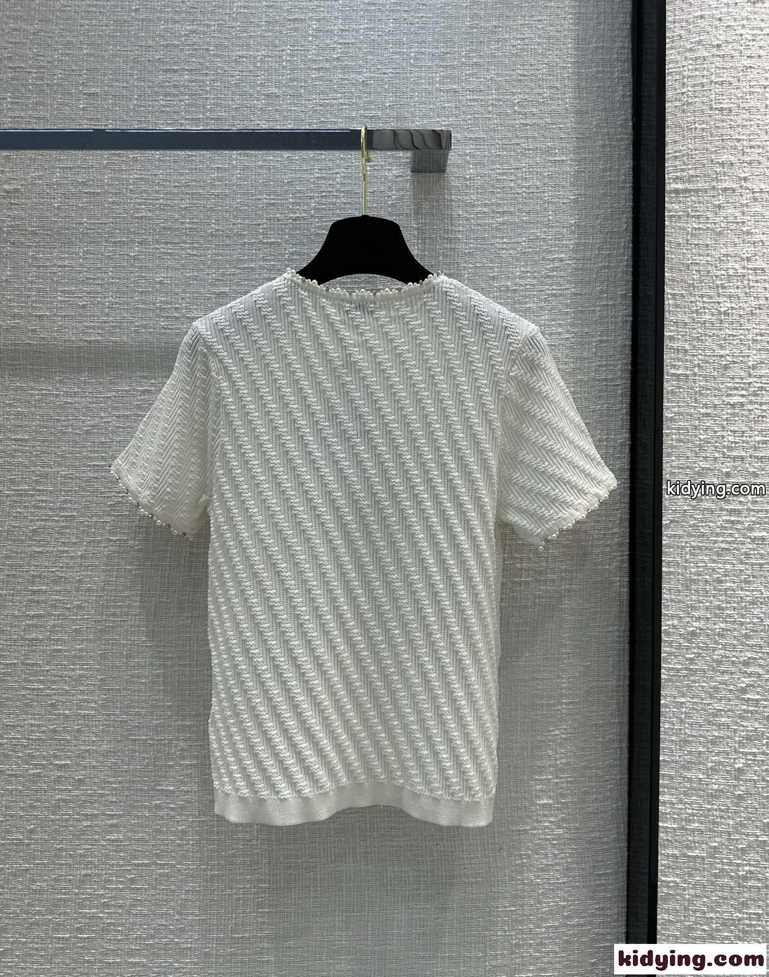 優しい肌触り おしゃれ クルーネック シャネル ニット コピー レディース トップス-4