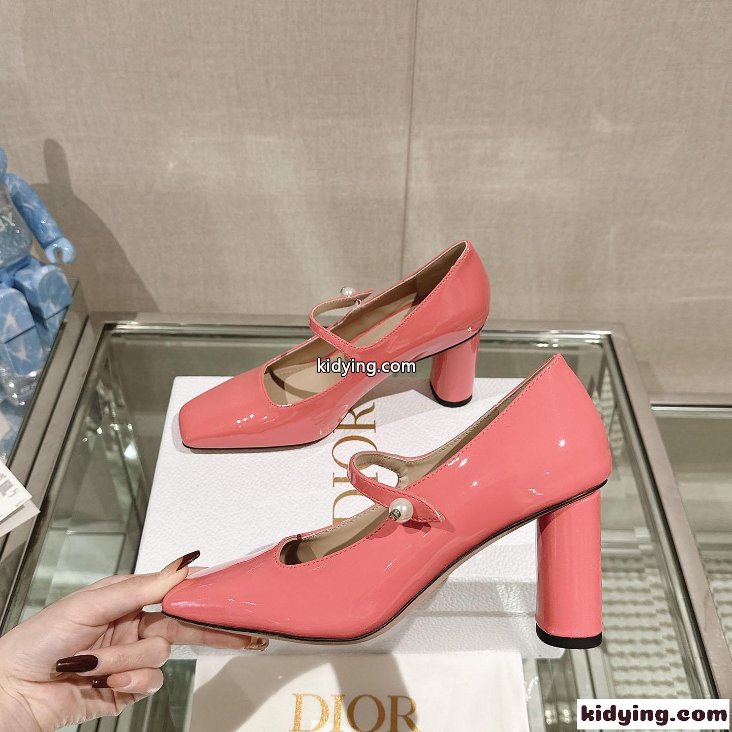 JOLIE DIOR パンプス 7.5cm クリスチャン・ディオール シューズ コピー ピンク-0