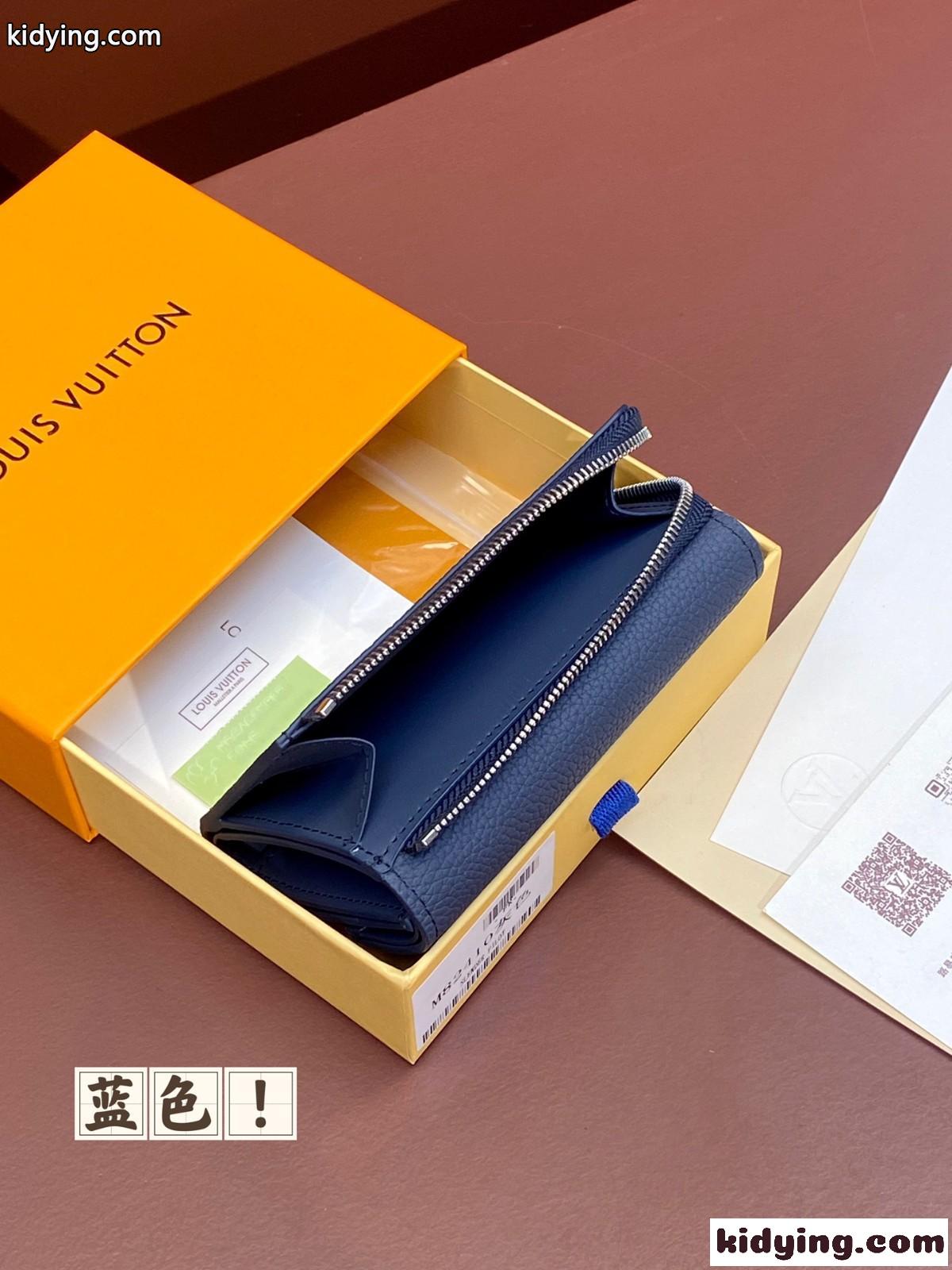 ルイヴィトン ポルトフォイユ・パイロット M82410 スーパーコピー ウォレット ブルー-4