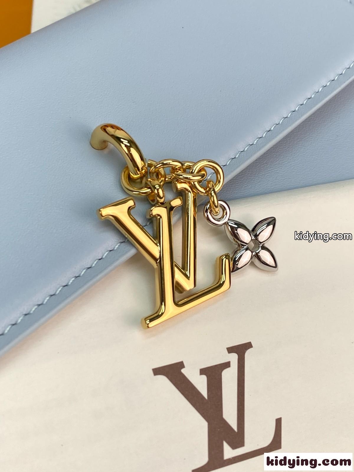 ルイ・ヴィトン スーパーコピー M14564 ウォレット オン チェーン・LV ブルーム ブラック-4