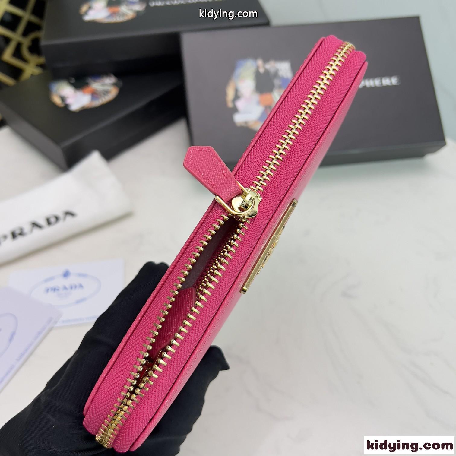 使いやすい ラウンドファスナー プラダ 財布 コピー レディース 長財布 小銭入れ 大容量-2
