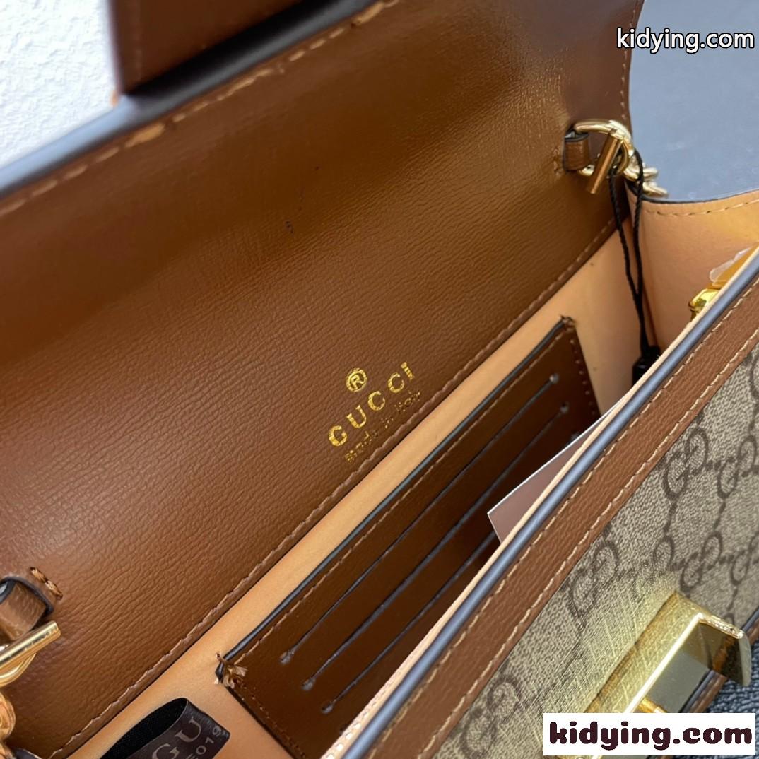 飽きのこない GG キャンバス チェーン グッチ バッグ 人気 コピー コンパクト レディース ショルダーバッグ-5