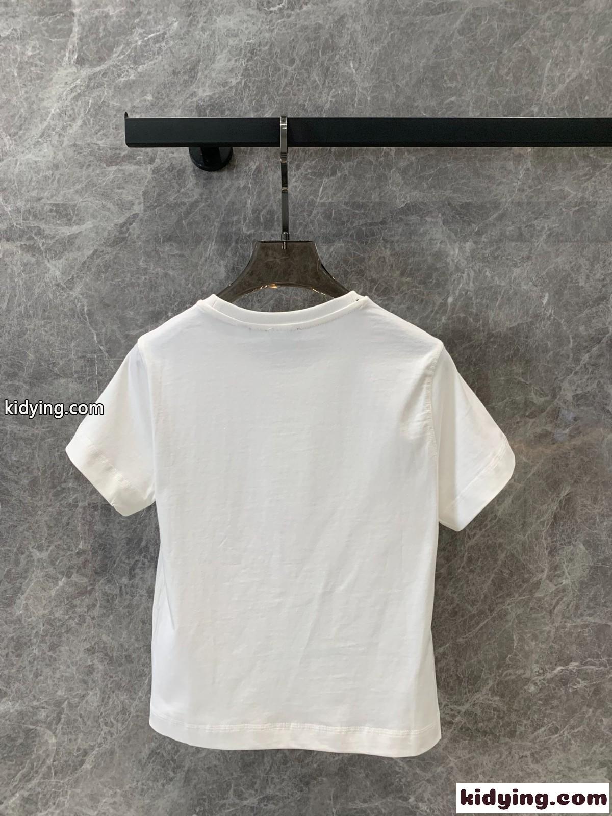 ダック コットンTシャツ バーバリー Tシャツ コピー 半袖 トップス-1