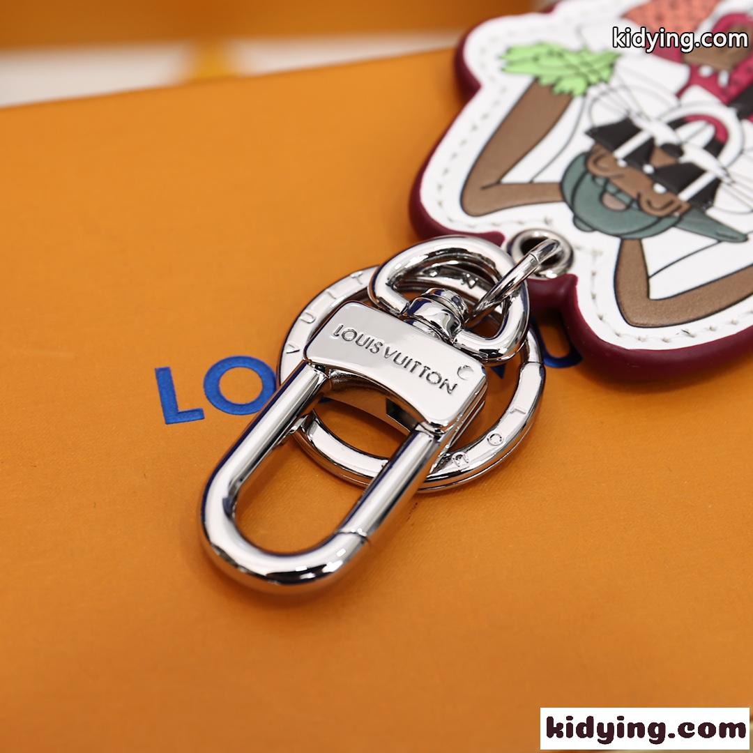M00963 ポルト クレ・LV ラビット ルイ・ヴィトン キーホルダー コピー バッグチャーム-0