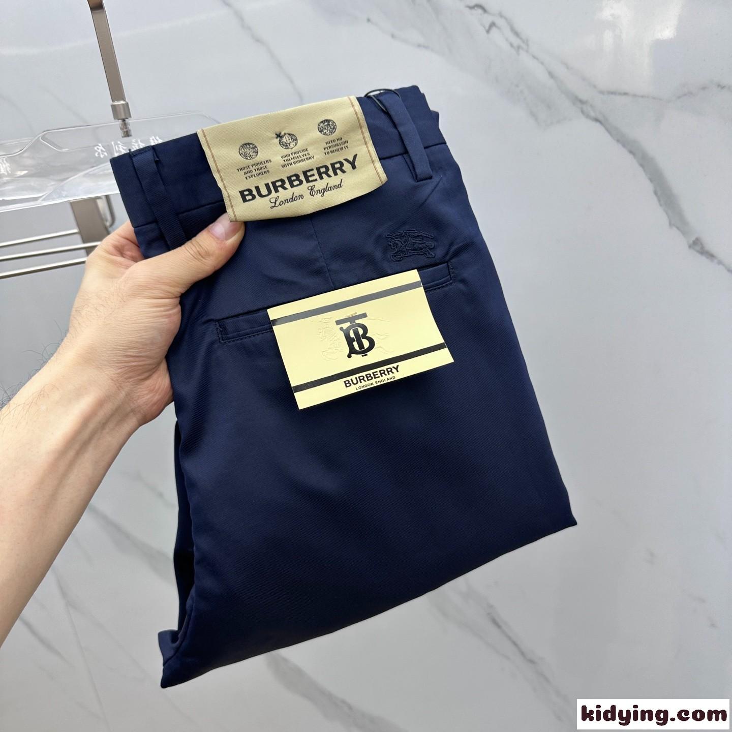 3色あり 上品 カジュアル スラックス バーバリー パンツ コピー メンズ-2