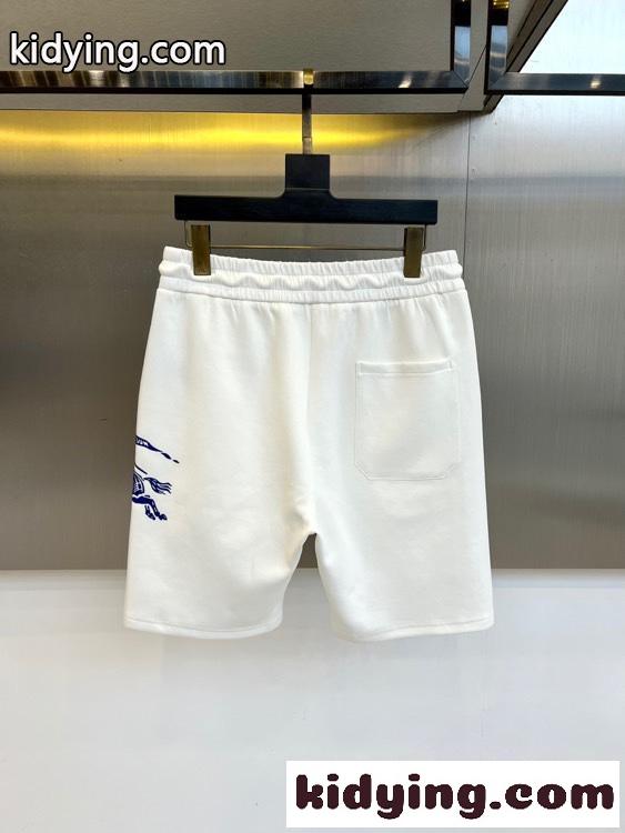 合わせやすい バーバリー パンツ 偽物 カジュアル コットン ショートパンツ ホワイト-1
