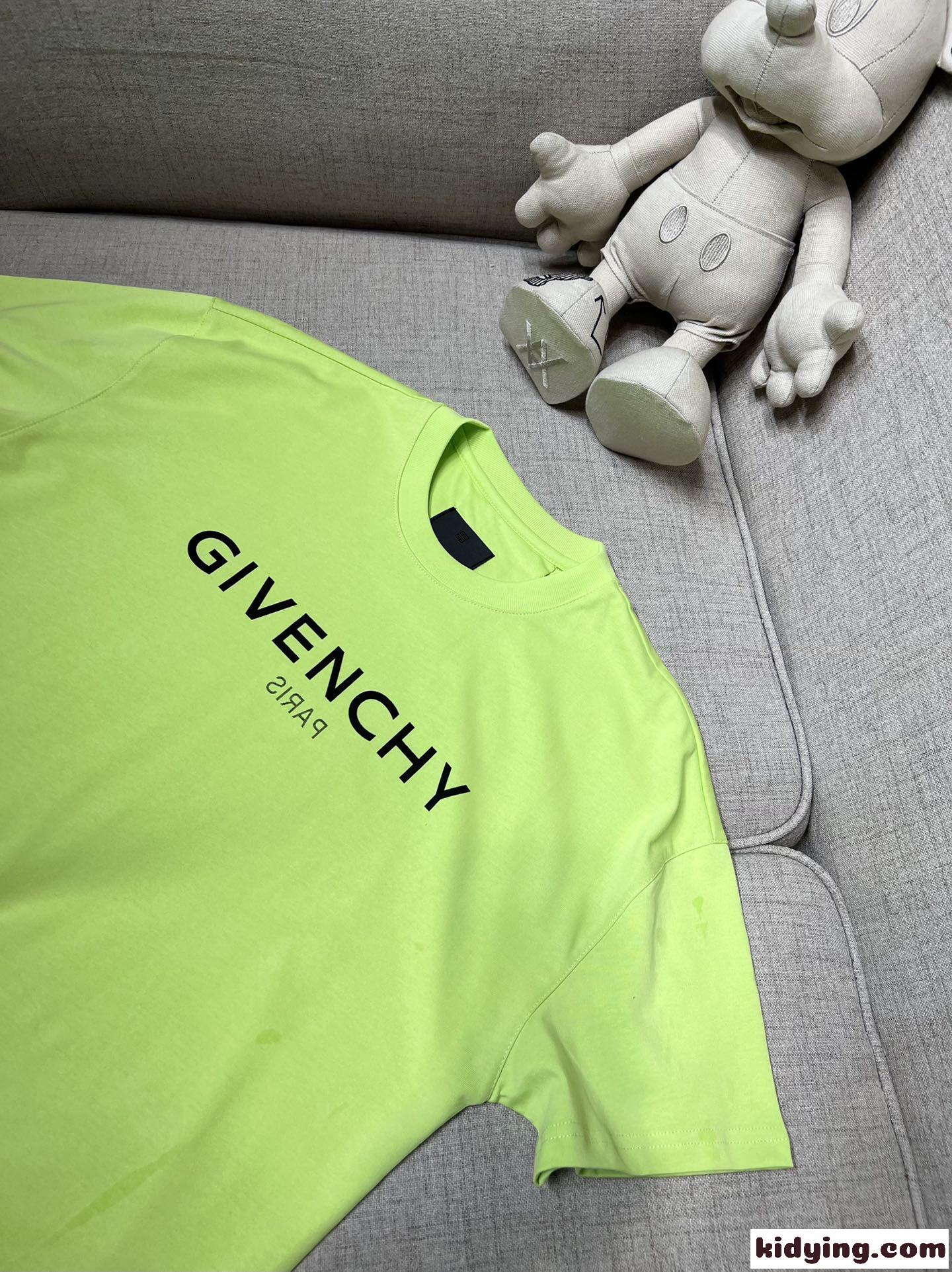 ジバンシィ Tシャツ コピー レディース ロゴ クールネック ゆったり 着心地いい チュニック トップス 合わせやすい-1