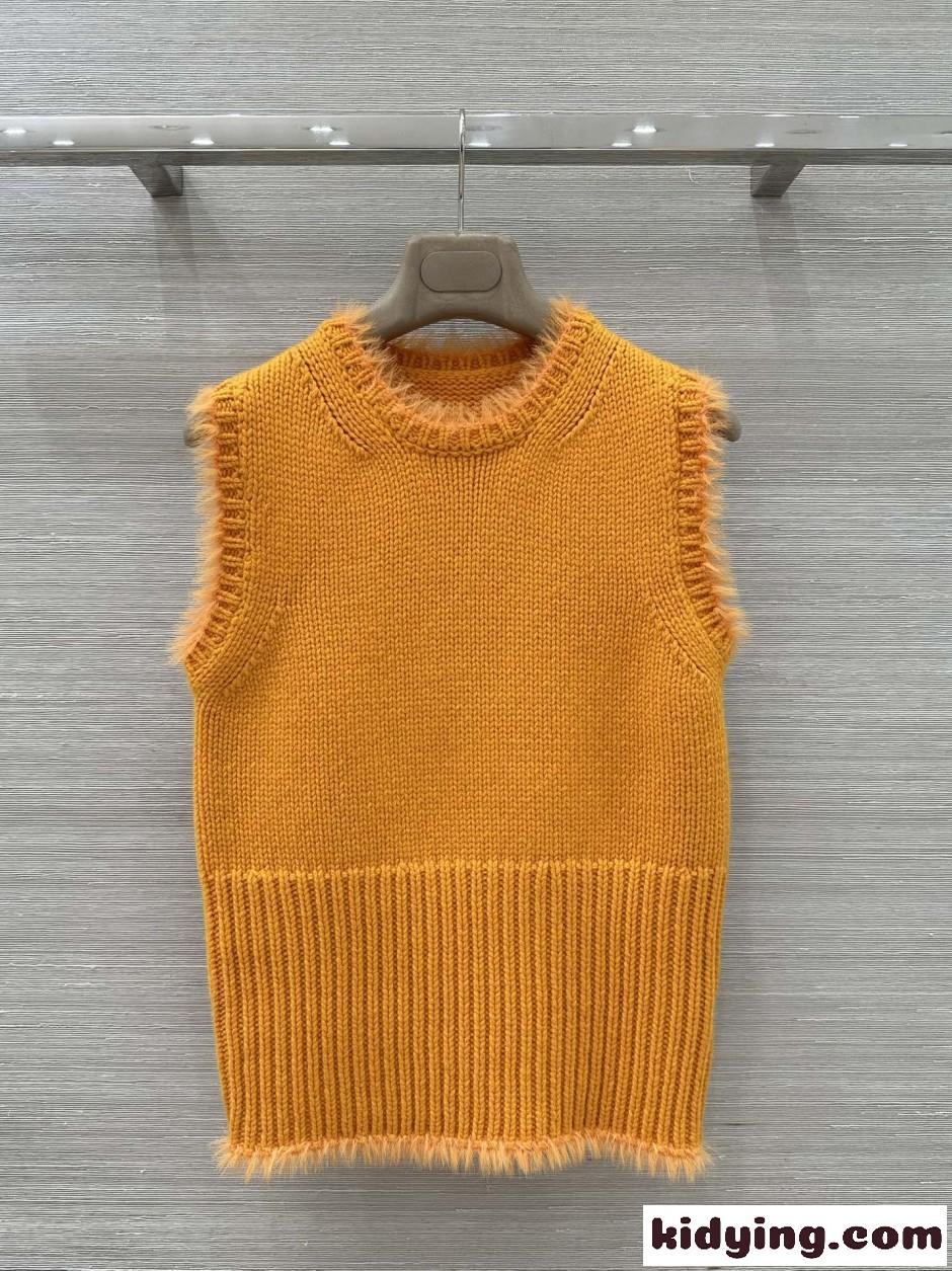 シンプル 合わせやすい ウール ベスト ロエベ ニット コピー 上品-0