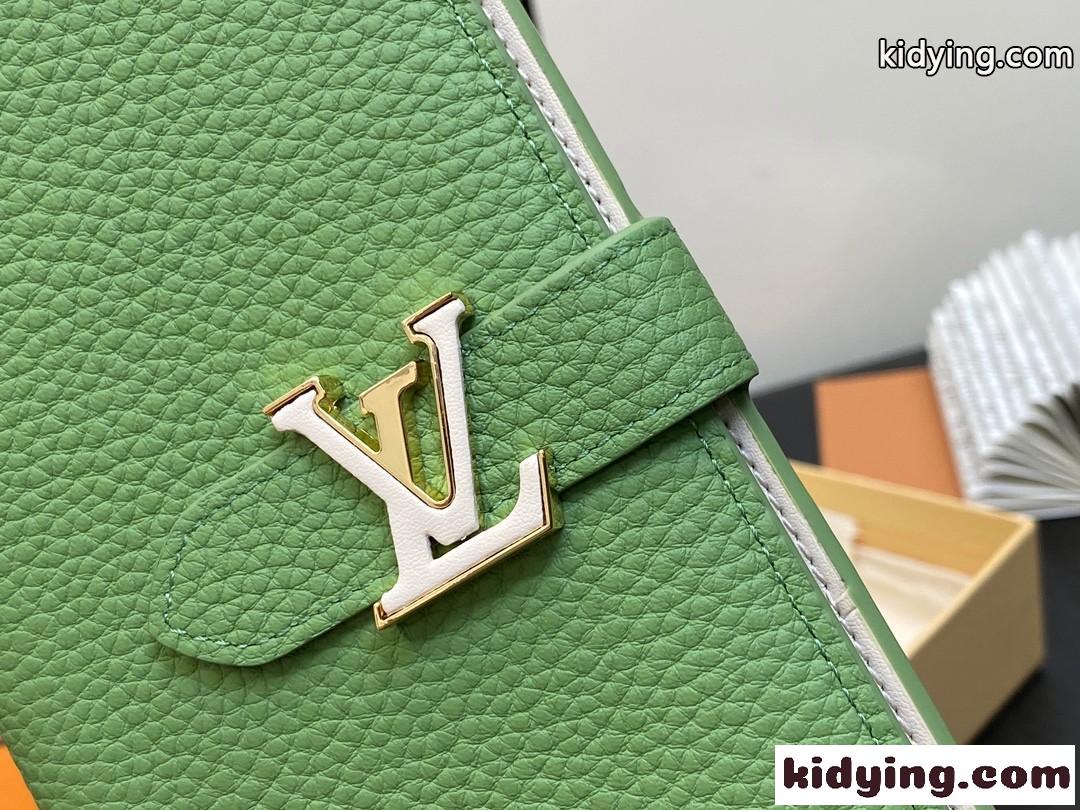 M82512 LV ヴェルティカルウォレット長財布 ルイヴィトン 財布 スーパーコピー グリーン-4