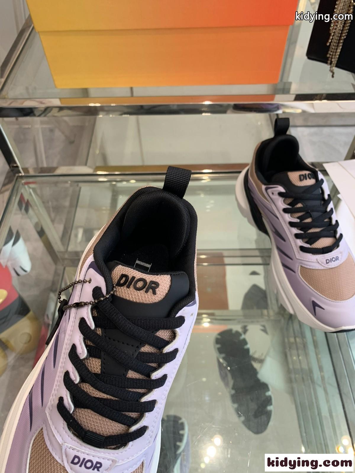 限定 大人気 DIOR AND LEWIS HAMILTON クリスチャン・ディオール スニーカー スーパーコピー パープル-4