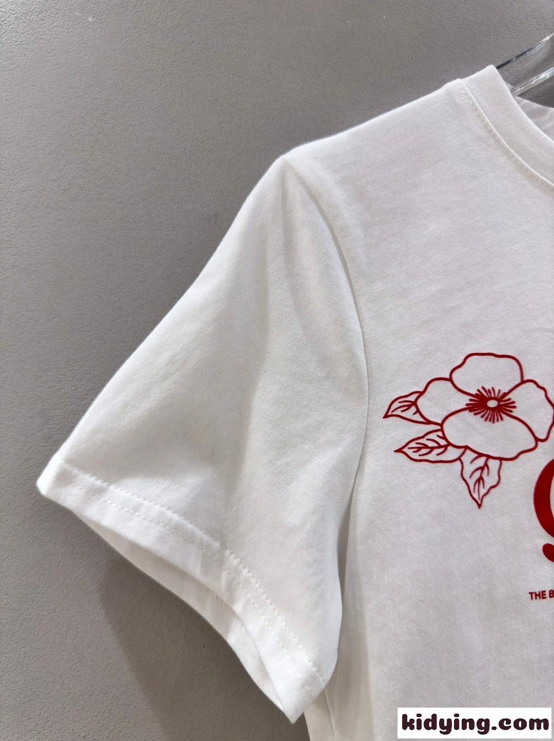 人気 ロゴプリント ドルチェ&ガッバーナ 半袖Tシャツ 偽物 コットン-3