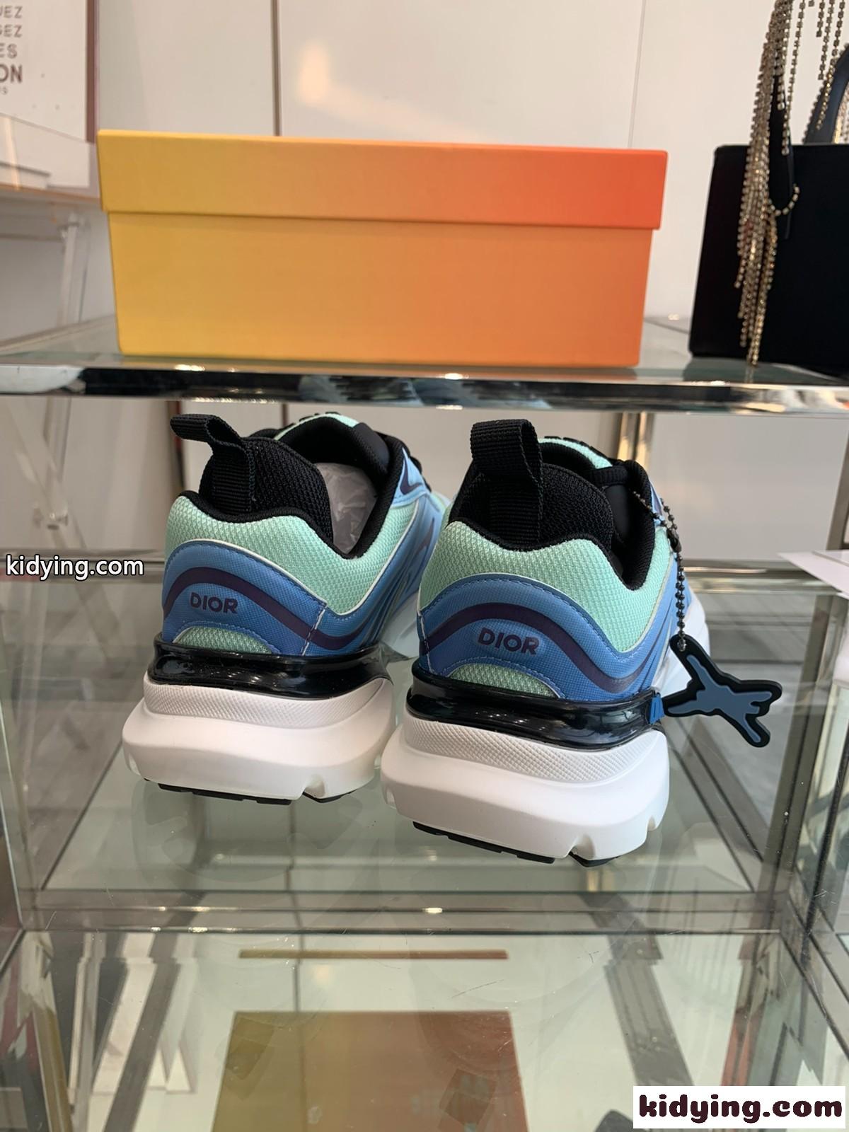 限定 大人気 DIOR AND LEWIS HAMILTON クリスチャン・ディオール スニーカー スーパーコピー ブルー-4