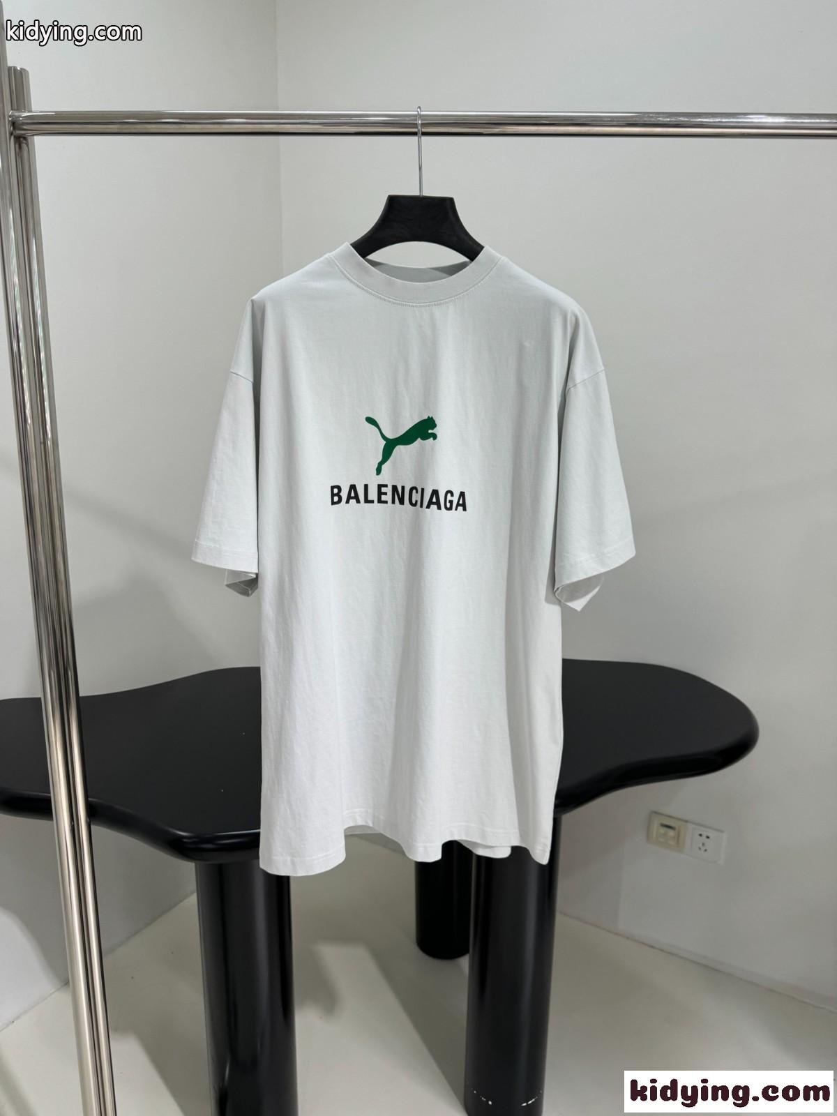 BALENCIAGA×Puma オーバーサイズTシャツ スーパーコピー ホワイト-2