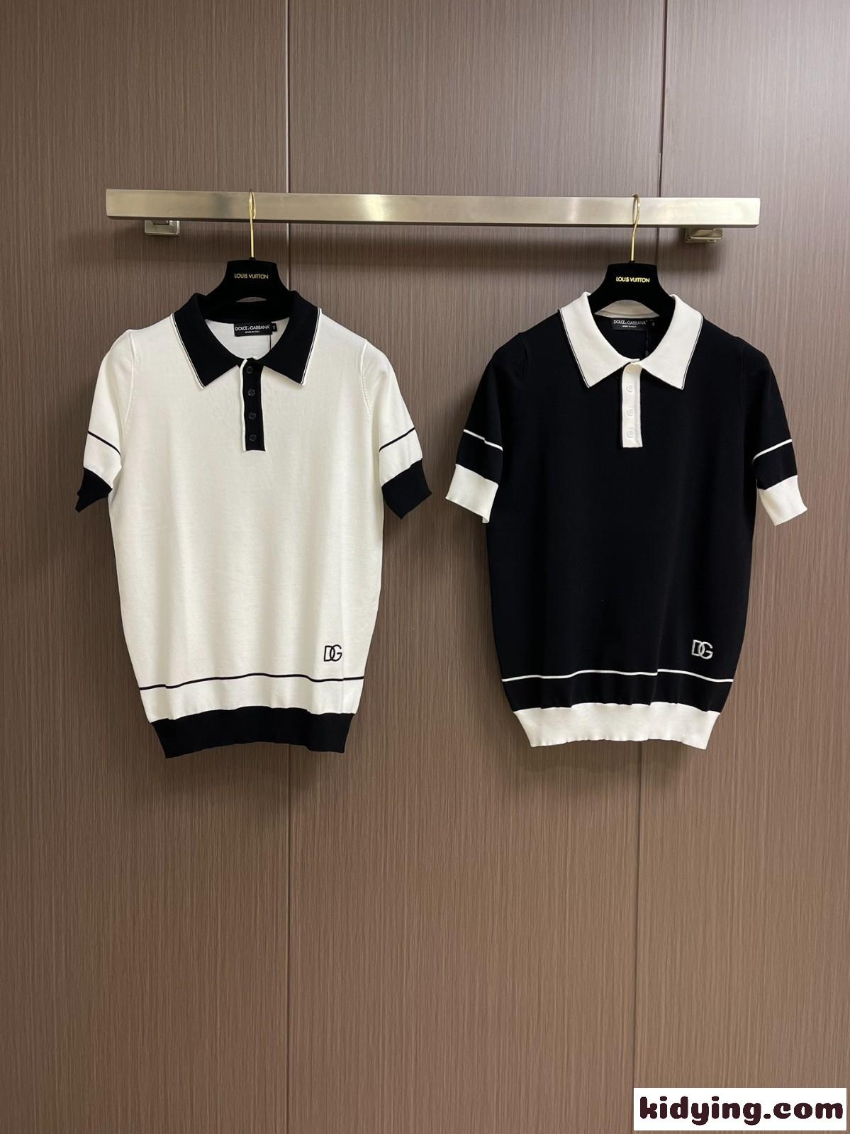 カジュアル ドルチェ&ガッバーナ ニット コピー メンズ 半袖 ニットポロ-0