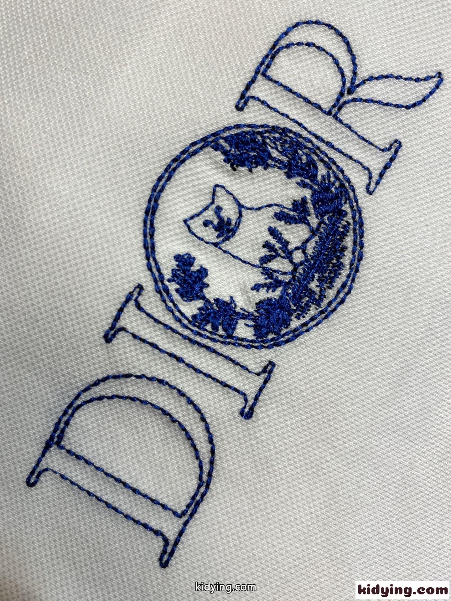 DIOR AND HYLTON NEL ポロシャツ クリスチャン・ディオール Tシャツ コピー ホワイト-3