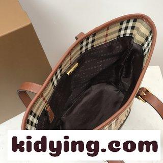 B家の古典的な中古Vintage 工場の皮材 バーバリー バッグ 革 コピー, イタリアから輸入された-0