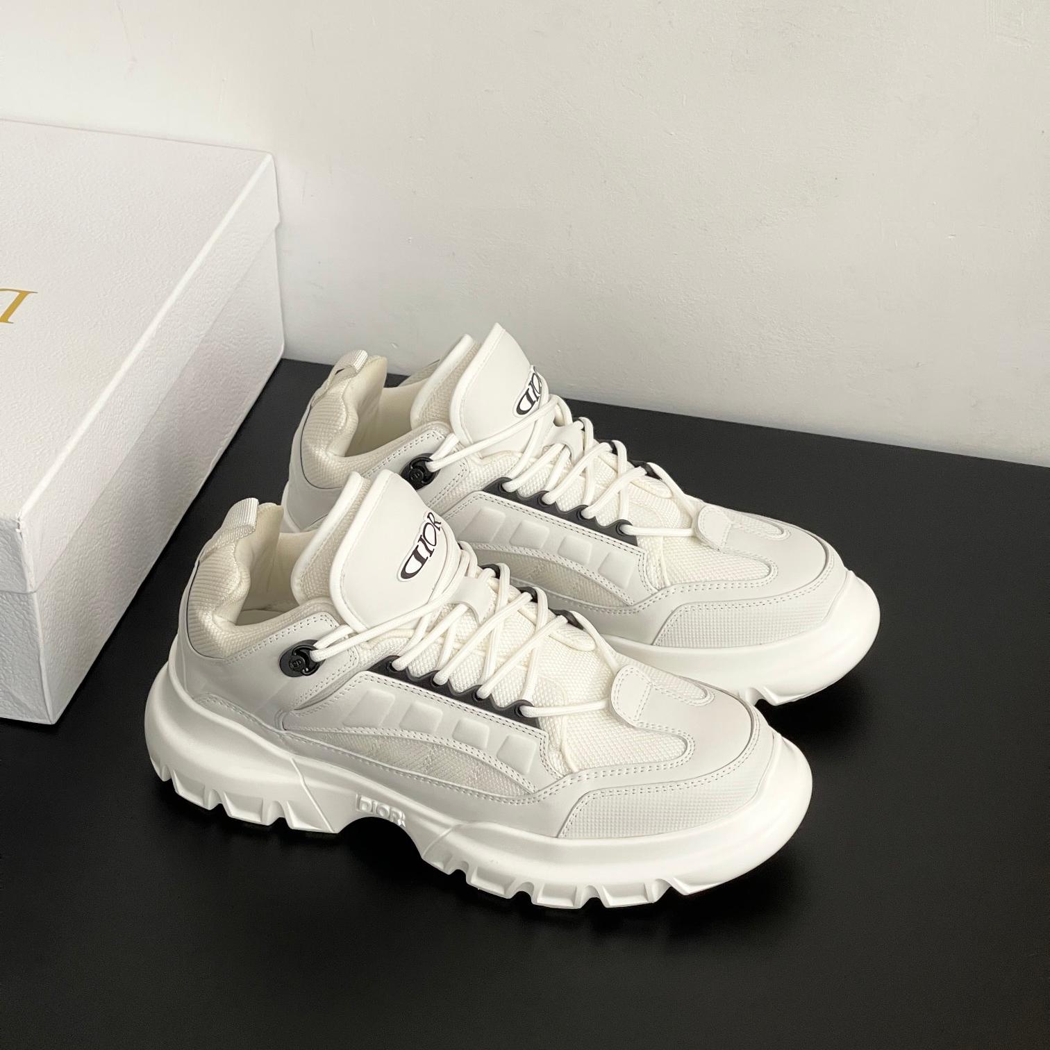DIOR AND LEWIS HAMILTON Dior Snow ダービーシューズ クリスチャン・ディオール スニーカー スーパーコピー ホワイト-0