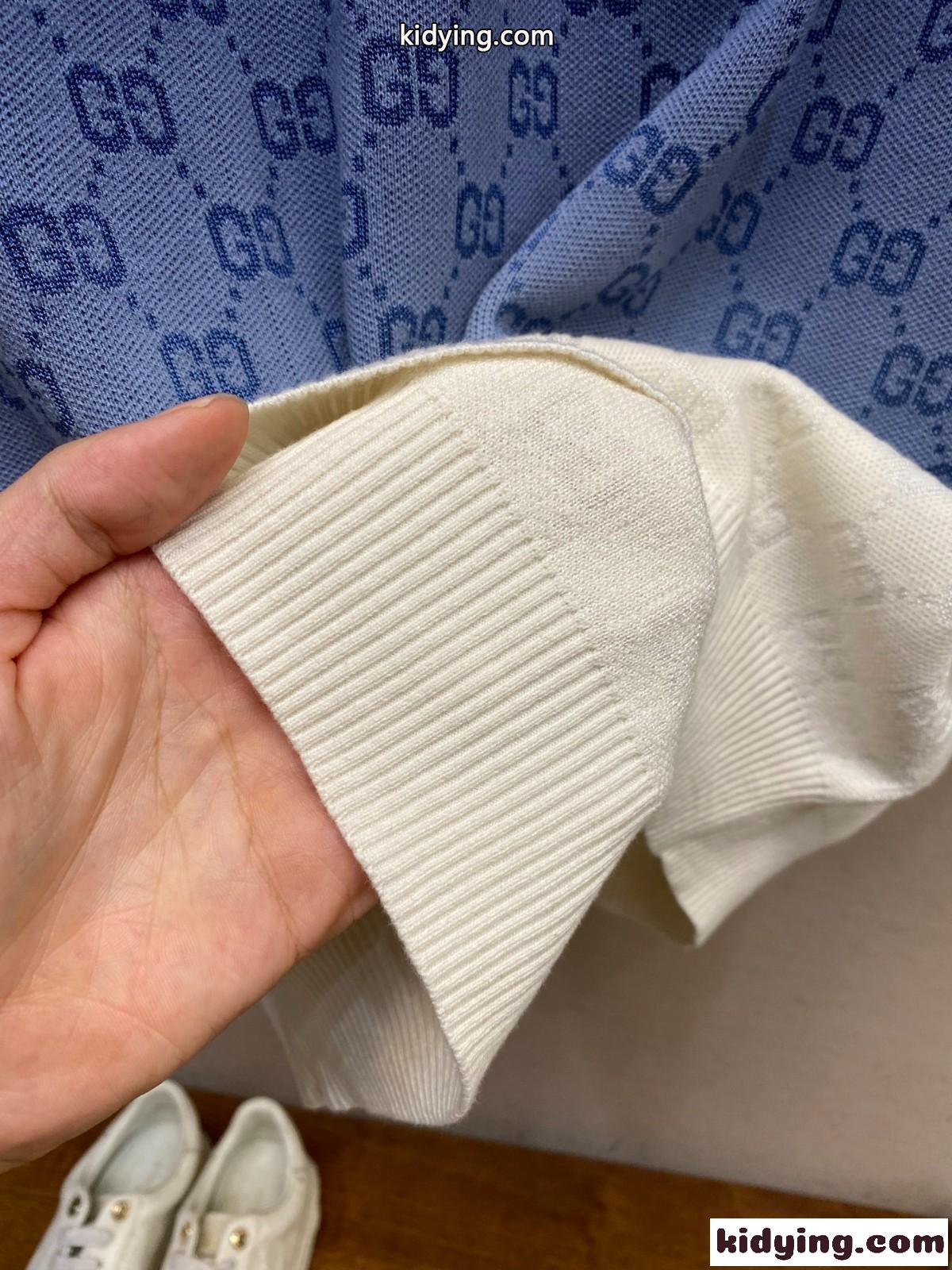 GG コットンニット ジャカード ポロTシャツ グッチ スーパーコピー-3