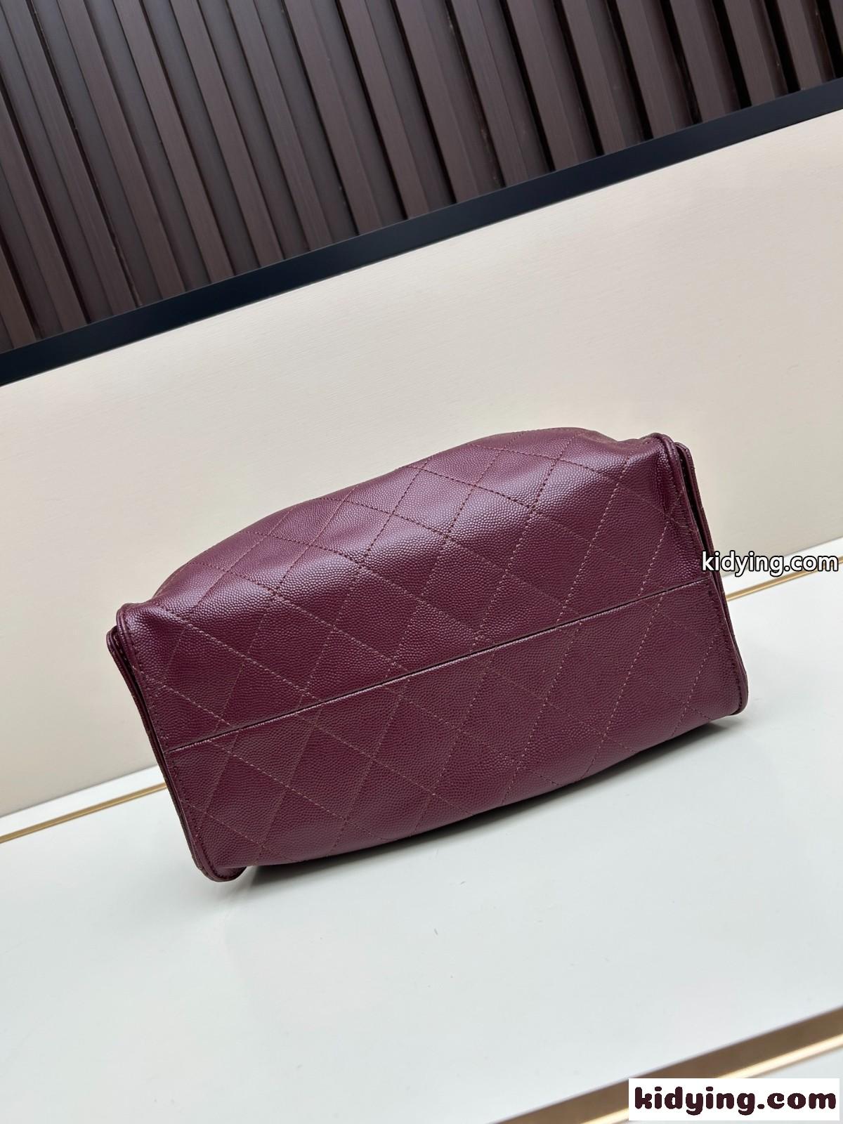 CHANEL25 ホーボーバッグ スモール シャネル バッグ コピー ワイン-4