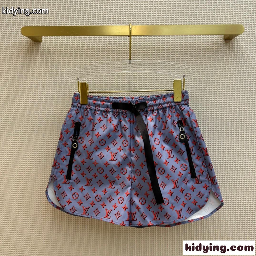 3Dモノグラムジョギングショーツ ルイ・ヴィトン パンツ コピー ショートパンツ-0