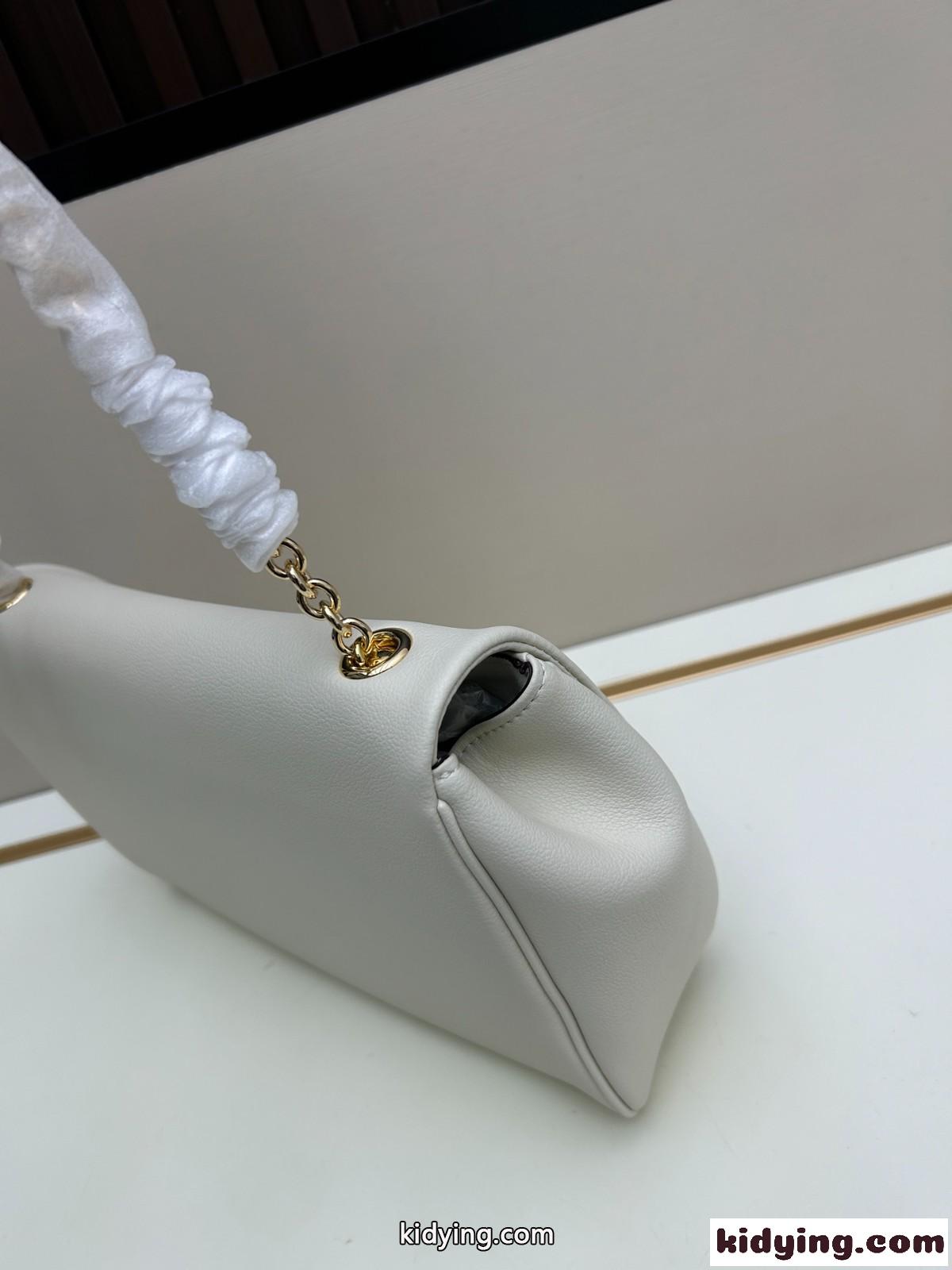 人気 グレインレザー クロエ バッグ スーパーコピー Chloé Heritage ショルダーバッグ ホワイト-0
