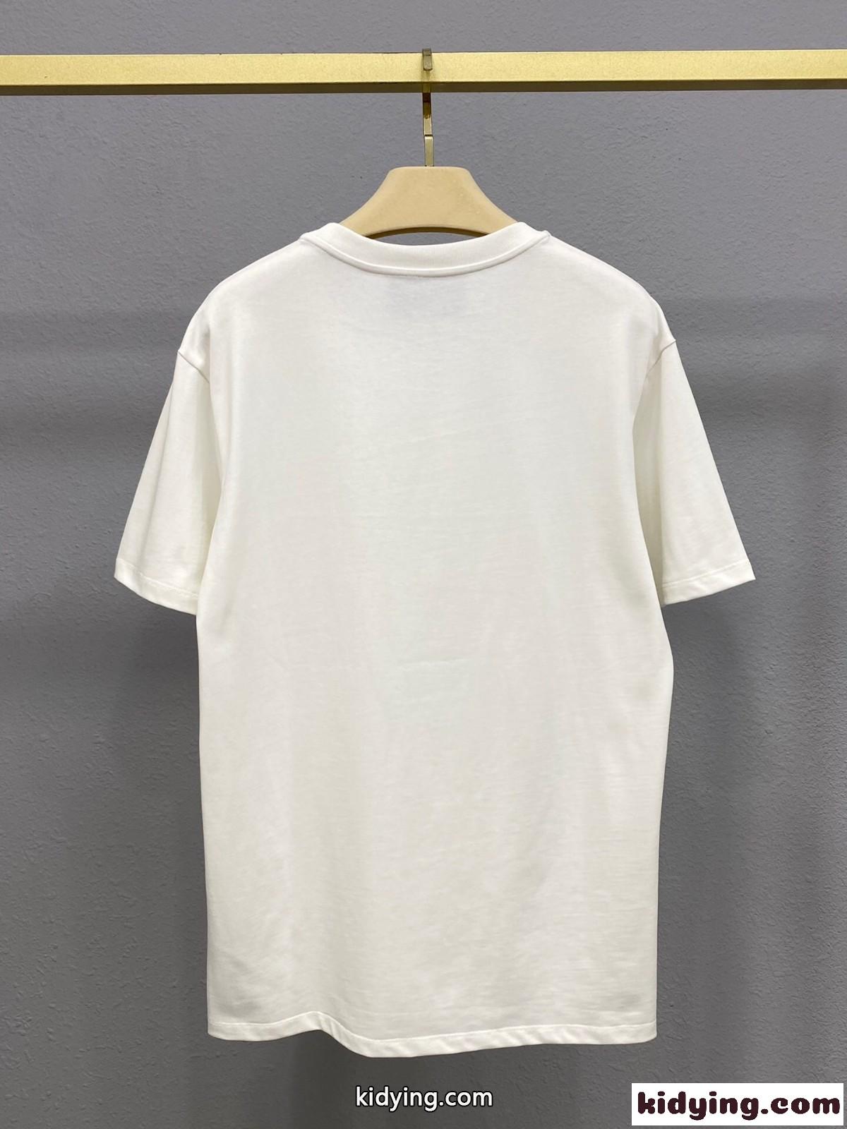 GUCCI ヴィンテージロゴ プリント 半袖Tシャツ グッチ Tシャツ コピー コットン-3