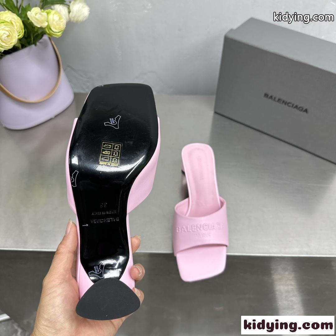 DUTY FREE ミュールサンダル バレンシアガ サンダル スーパーコピー ピンク-1