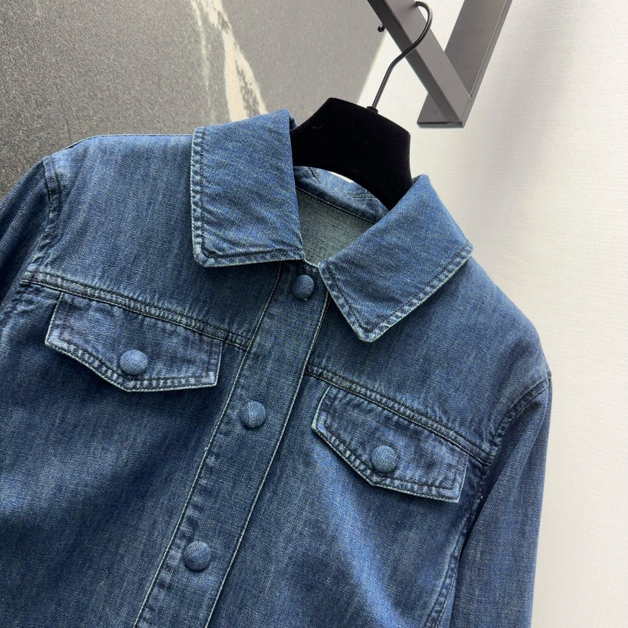 フェンディ ジャケット コピー 洗練された お洒落 ブルゾン デニム-1