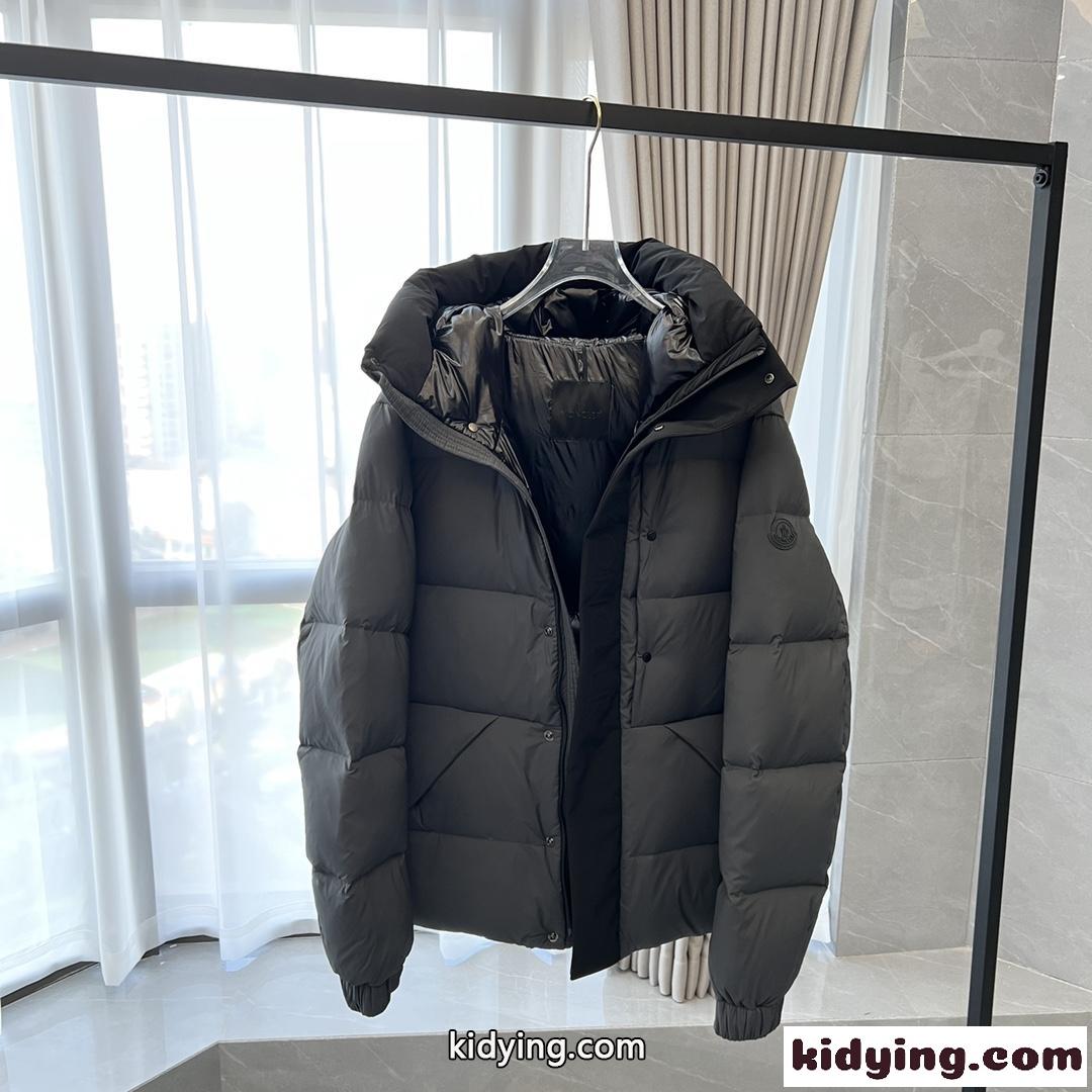 22FW MADEIRA メンズ フード付 ショートダウンジャケット モンクレール ダウンジャケット コピー グレー-2