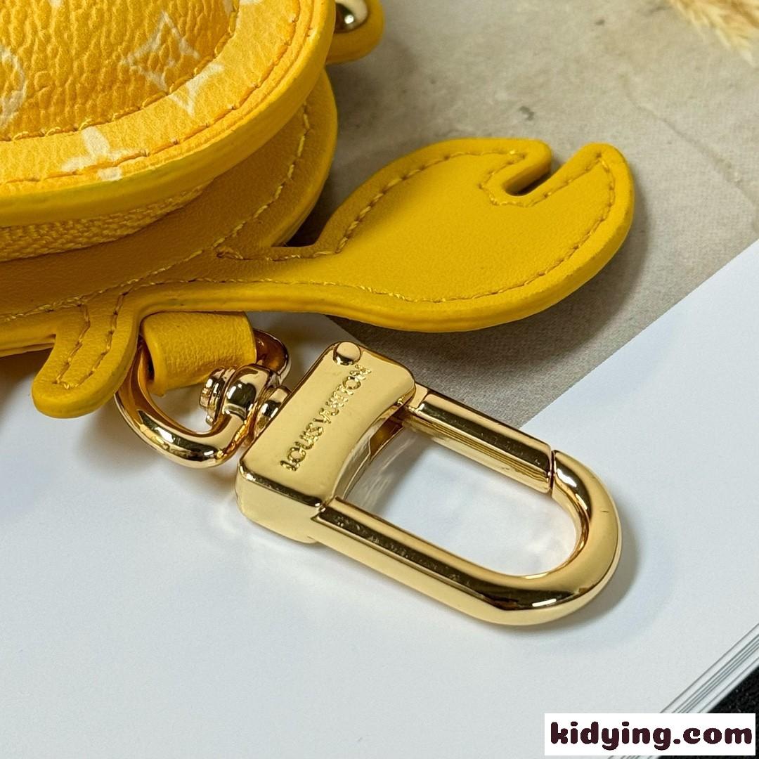 バッグチャーム・LV クラブ ルイヴィトン キーホルダー コピー イエロー-3