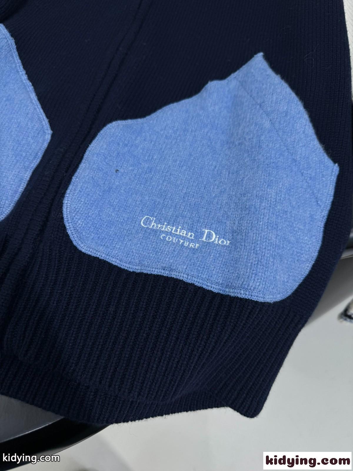 Christian Dior Couture Lily of the Valley カレッジカーディガン クリスチャン・ディオール コピー ユニセックス-3