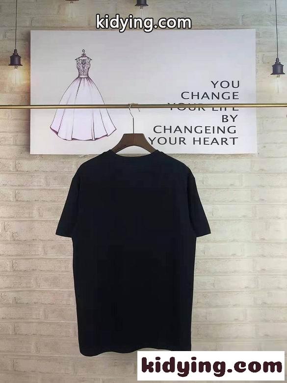 シンプル 個性的 プリント 快適 ゆったり クルーネック アレキサンダー・マックイーン 半袖Tシャツ コピー カジュアル おしゃれ-2