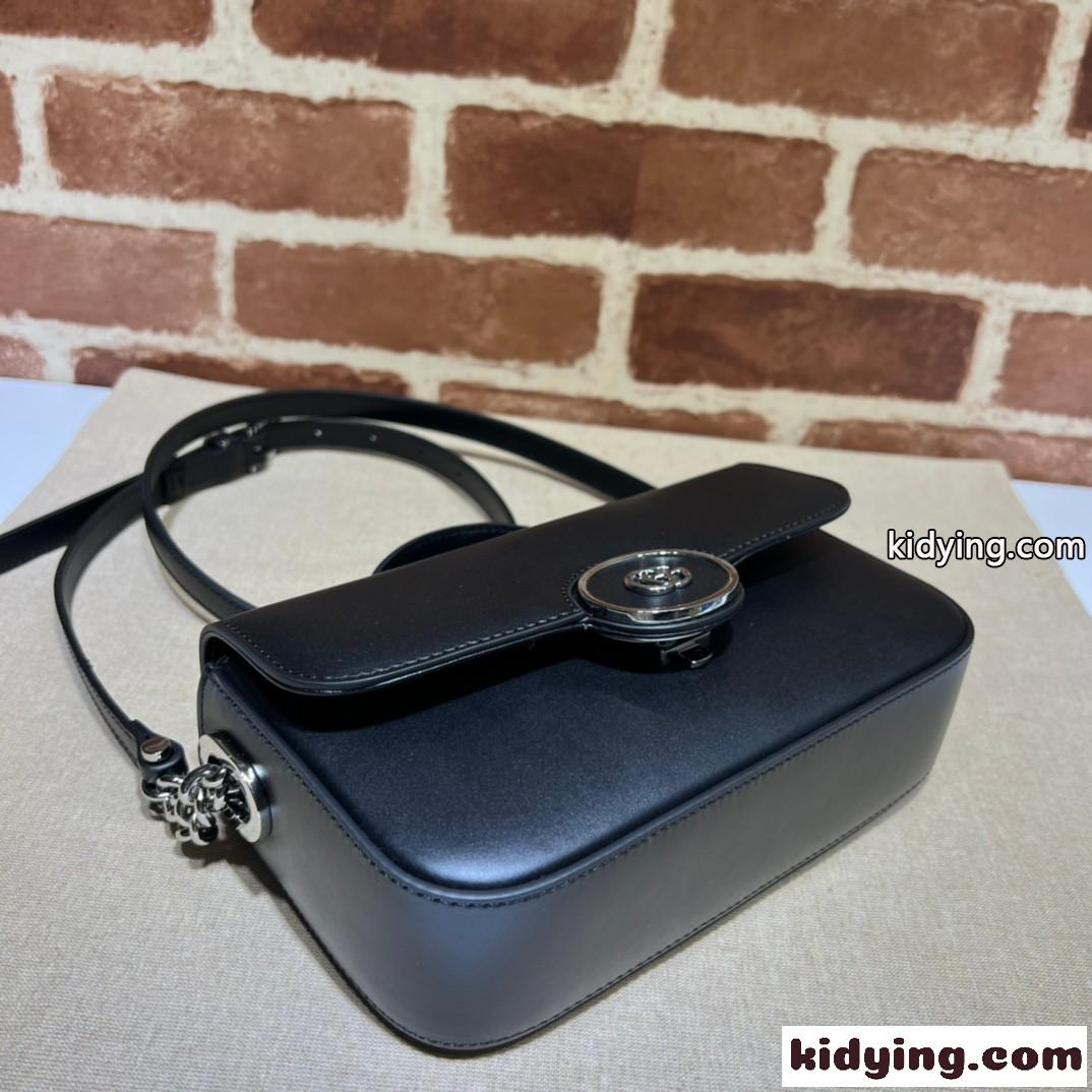 Petite GG ミニ ショルダーバッグ グッチ バッグ コピー レディース ファッション ブラック-2