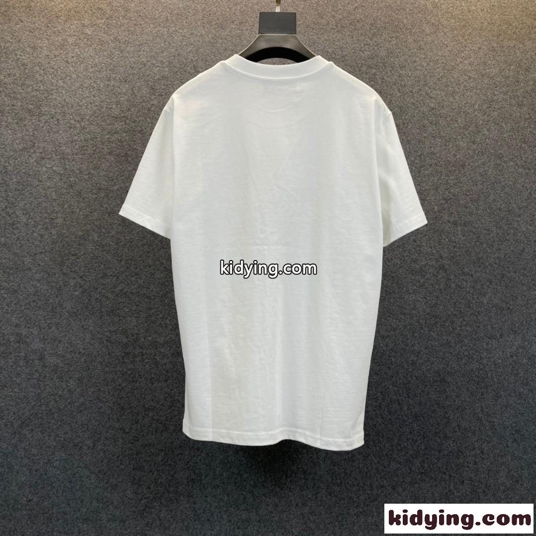 春夏 定番 メンズ トップス クリスチャン・ディオール Tシャツ コピー 半袖 クルーネック カジュアル コットン-3
