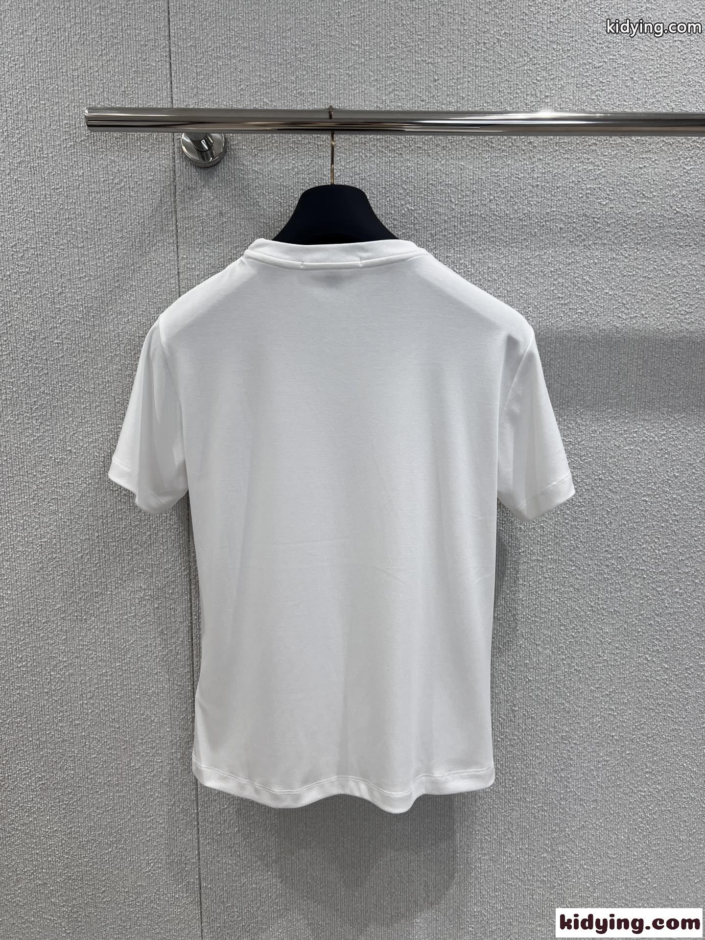 シグネチャー ジッパーディテールTシャツ ルイ・ヴィトン Tシャツ スーパーコピー-1