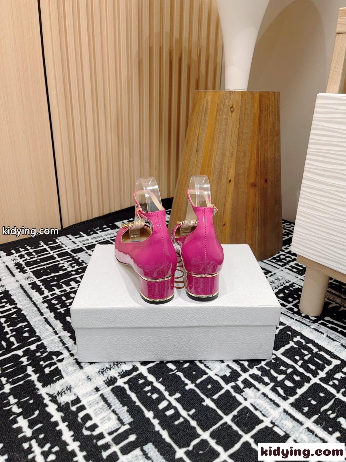 エレガント Miss Dior パンプス クリスチャン・ディオール パンプス スーパーコピー ピンク-1